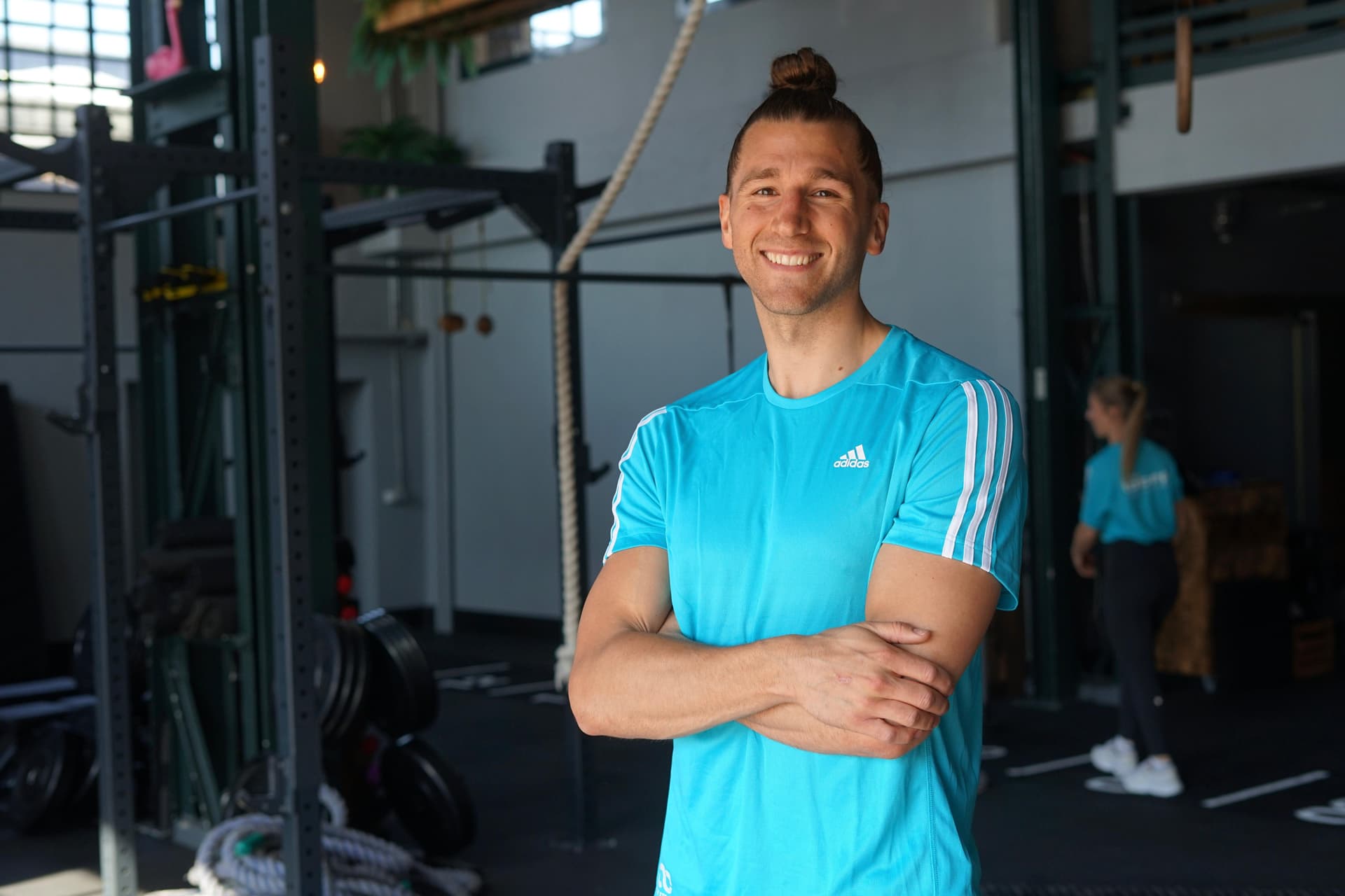 Personal Trainer Carlo Winkelmann im Boutique Studio Bootbox.